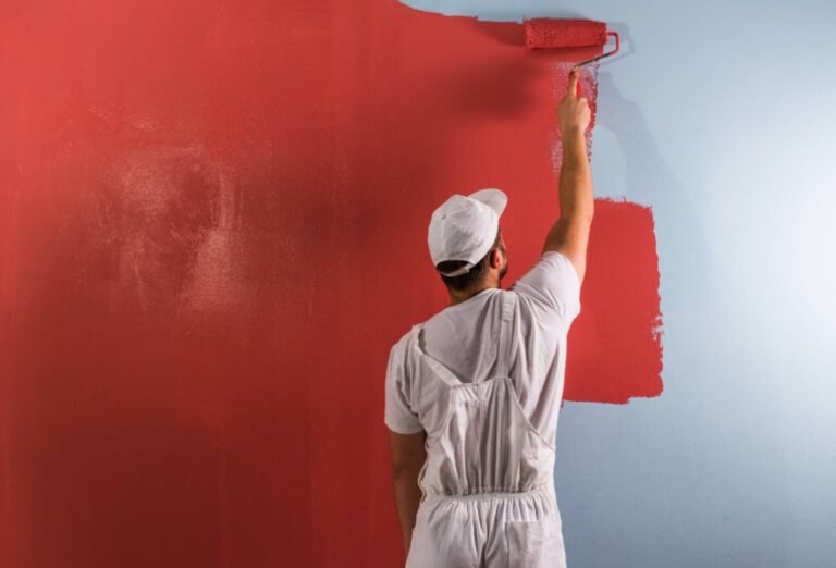 Professional interior painting services in a Dubai home
